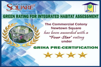 KPDK Newtown Square awarded Four Star rating under Griha Pre-Certification